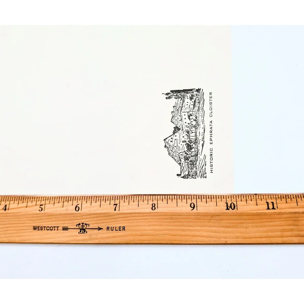 Cloister Motel vintage stationery